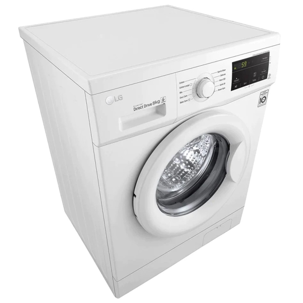 სარეცხი მანქანა LG FH2J3TDNP0, 8Kg, A+++, 1200Rpm, 72Db, Washing Machine, White