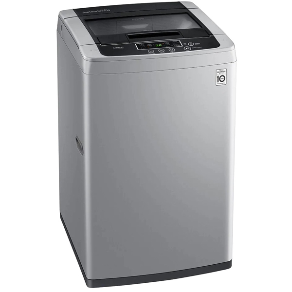 სარეცხი მანქანა LG T8585NDHV, 8Kg, A, 740Rpm, 69Db, Washing Machine, Silver