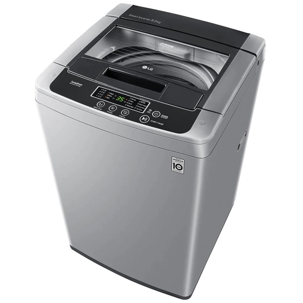 სარეცხი მანქანა LG T8585NDHV, 8Kg, A, 740Rpm, 69Db, Washing Machine, Silver