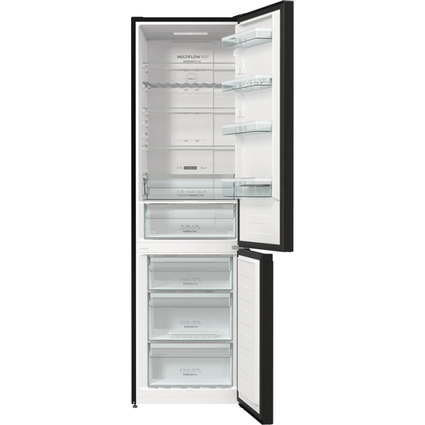 მაცივარი Gorenje NRK620EABXL4, 335L, A++, No Frost, Refrigerator, Black