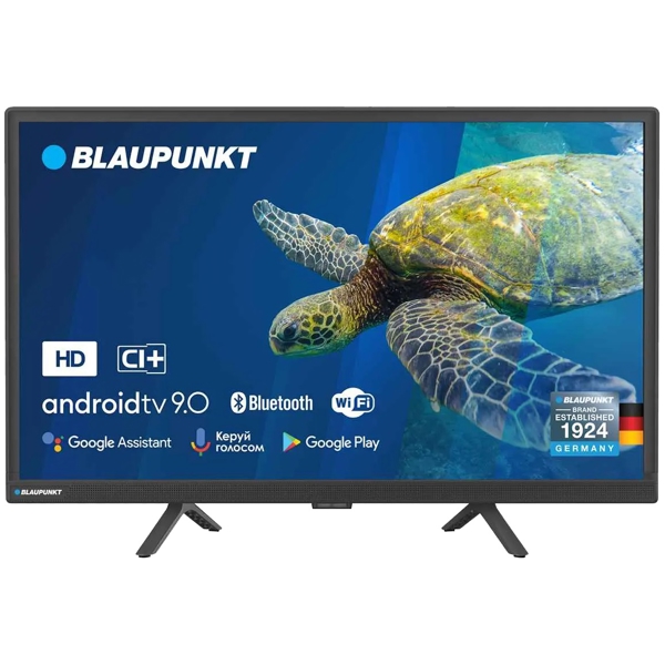 ტელევიზორი Blaupunkt 32HB5000, 32", HD, Smart TV, HDMI, USB, BT, Black