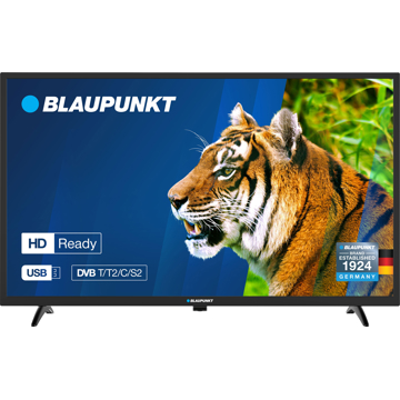 ტელევიზორი Blaupunkt 32WB965T, 32", HD, HDMI, USB, BT, Black