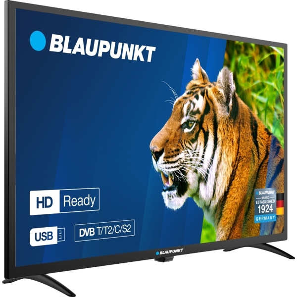 ტელევიზორი Blaupunkt 32WB965T, 32", HD, HDMI, USB, BT, Black