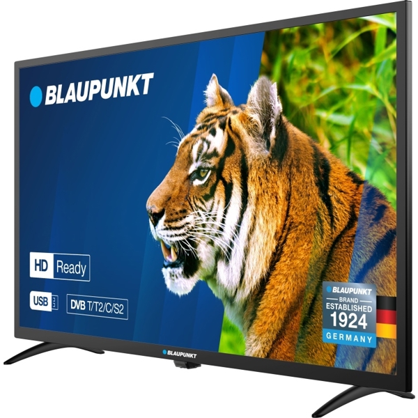 ტელევიზორი Blaupunkt 32WB965T, 32", HD, HDMI, USB, BT, Black