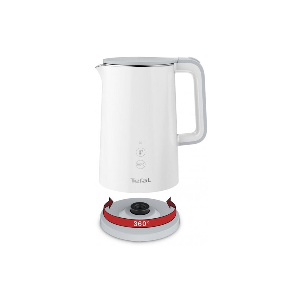ელექტრო ჩაიდანი Tefal KO693110, 1800W, 1.5L, Electric Kettle, White