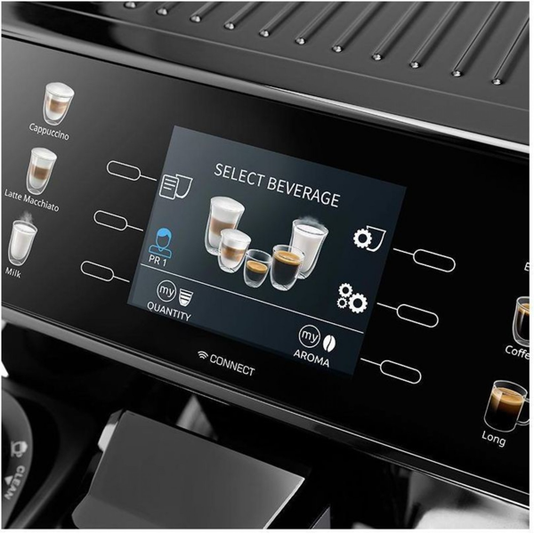 ყავის აპარატი Delonghi ECAM550.65.SB, 1450W, 2L, Coffee Machine, Black/Silver