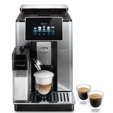 ყავის აპარატი Delonghi ECAM610.75.MB, 1450W, 2.2L, Coffee Machine, Silver