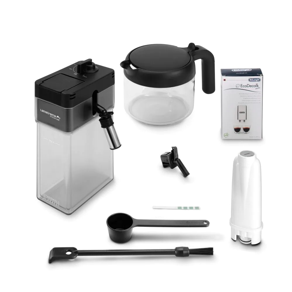 Delonghi ECAM610.75.MB, 1450W, 2.2L, Coffee Machine, Silver