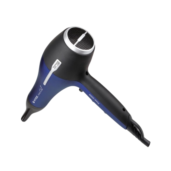 თმის საშრობი Vitek VT-2330, 2200W, Hair Dryer, Blue, Black