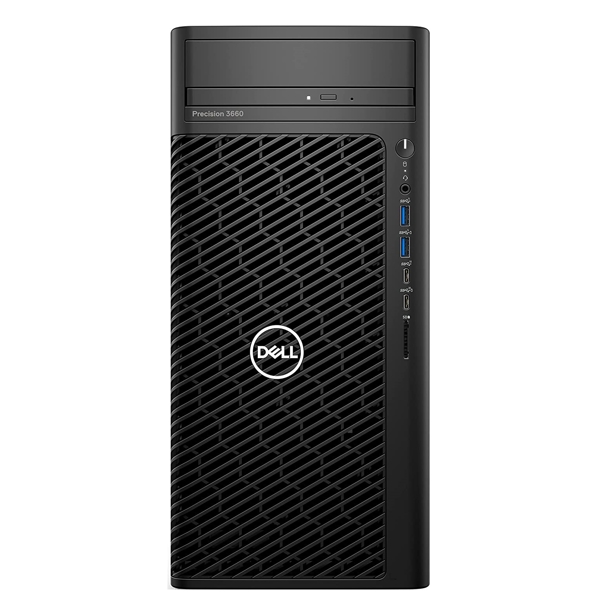 პერსონალური კომპიუტერი Dell Precision 3660 Tower, i9-12900K, 32GB, 512GB SSD+2TB HDD, Nvidia T1000 8GB, Black