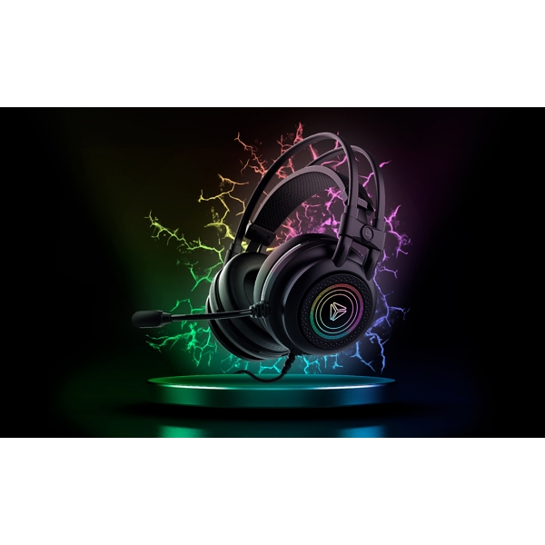 ყურსასმენი Yenkee YHP 3035 Gaming Headset, Wired, USB, Black