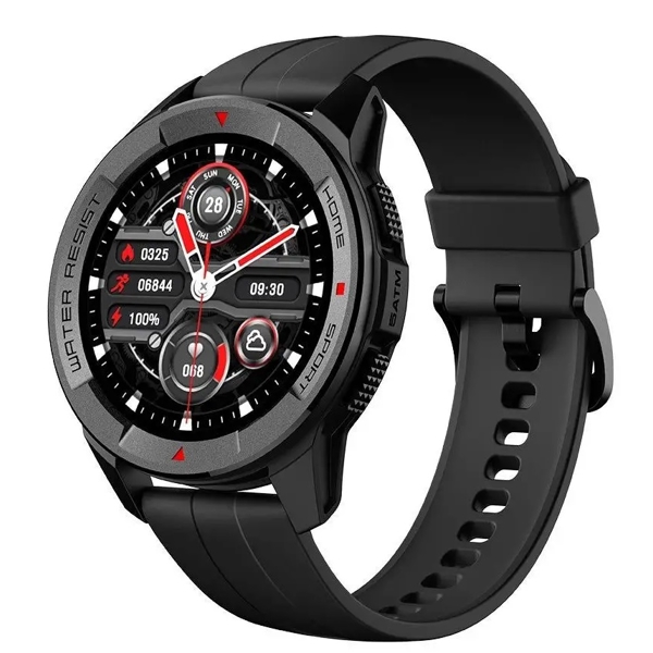 სმარტ საათი Xiaomi XPAW005 Mibro Watch X1, 1.3", Ipx68 Waterproof, Bluetooth, Smart Watch, Black