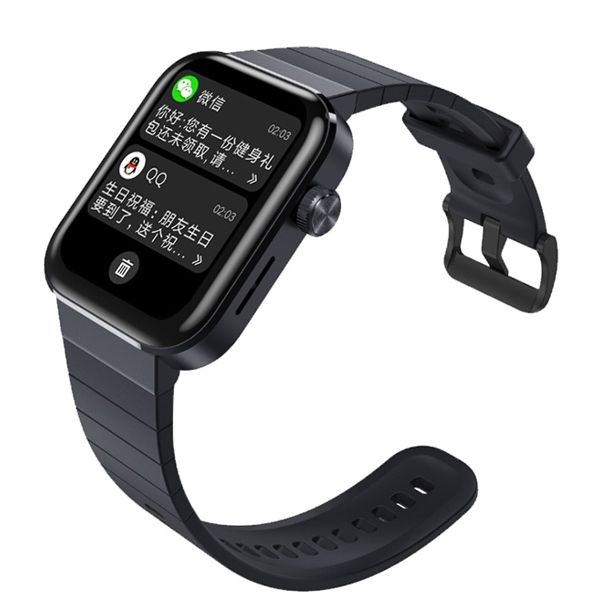 სმარტ სათი Xiaomi XPAW006 Mibro Color T1, 1.6", 2 ATM Waterproof, Bluetooth, Smart Watch, Black