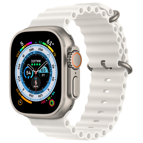 სმარტ საათი Apple MNHF3RB/A Watch Ultra, 1.92", IPX6 Waterproof, Bluetooth, Wi-Fi, Smart Watch, Titanium