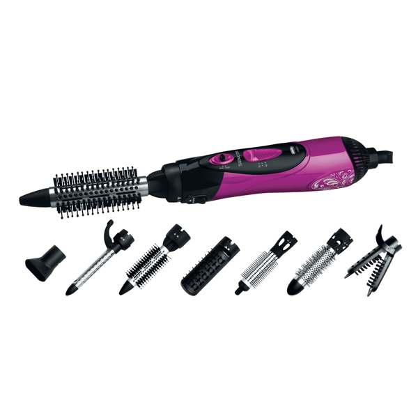 თმის სტაილერი Sencor SHS 7551VT, Hair Styler, Black/Pink