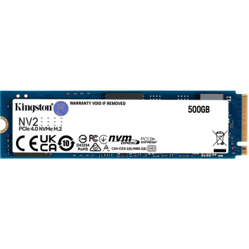 მყარი დისკი Kingston SNV2S/500G, SSD 512GB M.2 2280, NVMe PCIe 4.0 x4    