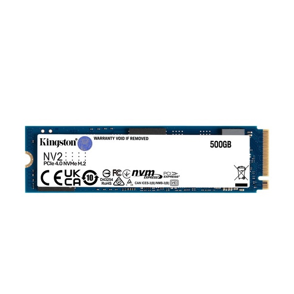 მყარი დისკი Kingston SNV2S/500G, SSD 512GB M.2 2280, NVMe PCIe 4.0 x4    