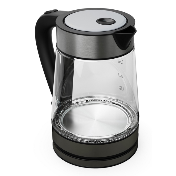 ელექტრო ჩაიდანი Tesla KT300X, 2200W, 1.7L, Electric Kettle, Glass/Inox