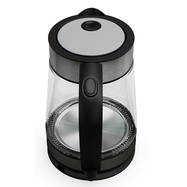 ელექტრო ჩაიდანი Tesla KT300X, 2200W, 1.7L, Electric Kettle, Glass/Inox