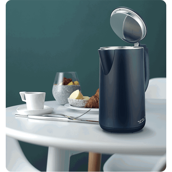 ელექტრო ჩაიდანი Tesla KT301BX, 2200W, 1.5L, Electric Kettle, Black/Inox