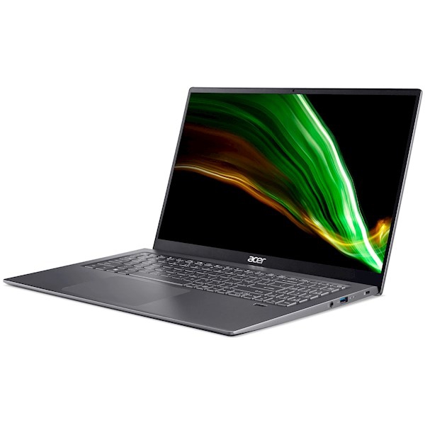 ნოუთბუქი Acer NX.ABDER.006 Swift 3, 16.1", i5-11300H, 16GB, 512GB SSD, Integrated, Grey