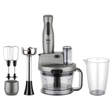 ხელის ბლენდერი Fakir Mr Chef Quadro, 1000W, 1.5L, Blender, Silver