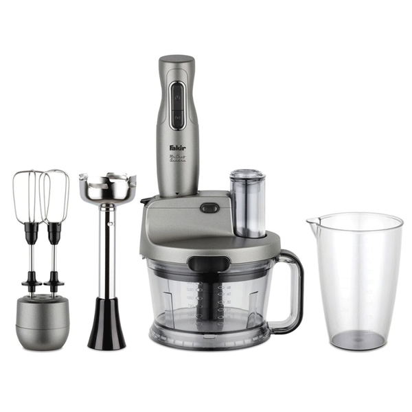 ხელის ბლენდერი Fakir Mr Chef Quadro, 1000W, 1.5L, Blender, Silver