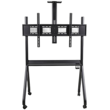 Allscreen KM-RT43 R12, 55”-120”, TV Mount With Roller, Black