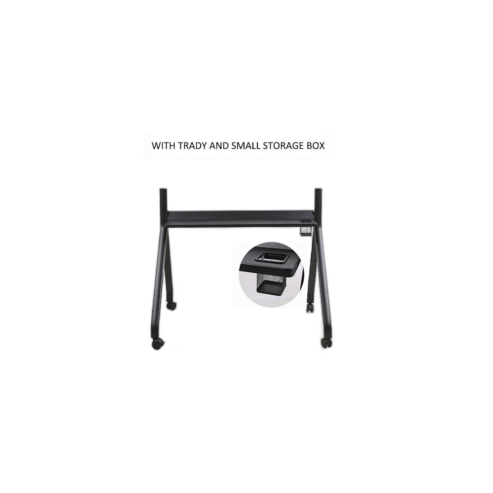 Allscreen KM-RT43 R12, 55”-120”, TV Mount With Roller, Black