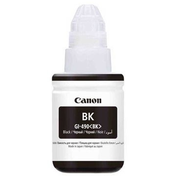 კარტრიჯის მელანი Canon GI490B 0663C001AB, Ink Cartridge, 6000p, Black