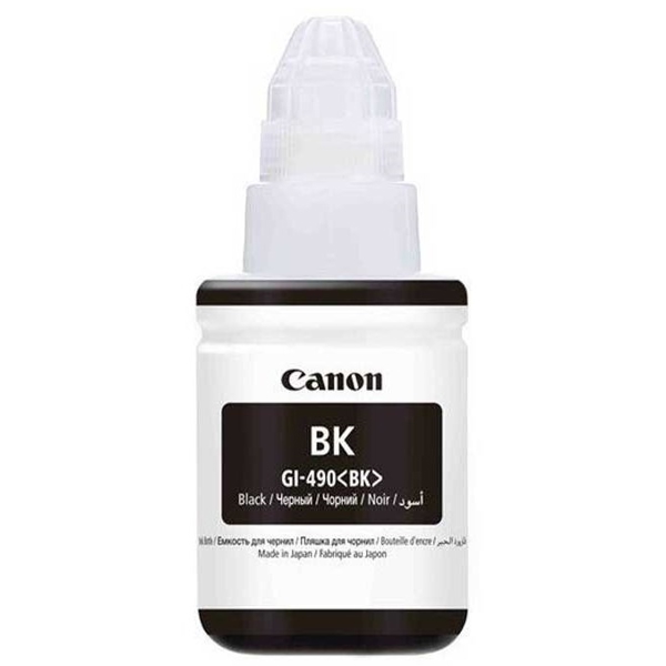 კარტრიჯის მელანი Canon GI490B 0663C001AB, Ink Cartridge, 6000p, Black