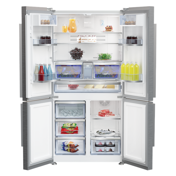 მაცივარი Beko GN 1416231 JXN, 626L, A+, Refrigerator, Stainless Steel