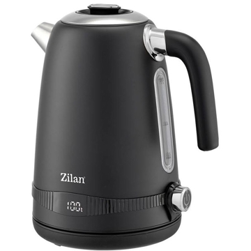 ელექტრო ჩაიდანი Zilan ZLN1001, 2200W, 1.7L, Electric Kettle, Black