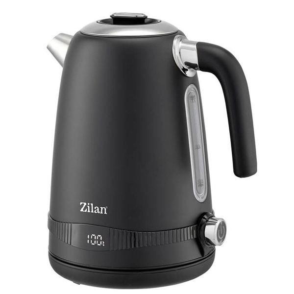 Zilan ZLN1001, 2200W, 1.7L, Electric Kettle, Black