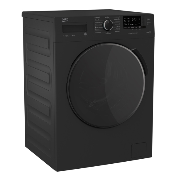 სარეცხი მანქანა Beko WSPE7612A, 7Kg, A++, 1200Rpm, 63Db, Washing Machine, Anthracite