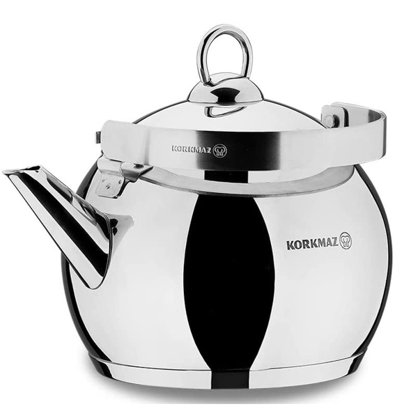 ჩაიდანი Korkmaz A093, 2L, Teapot, Silver