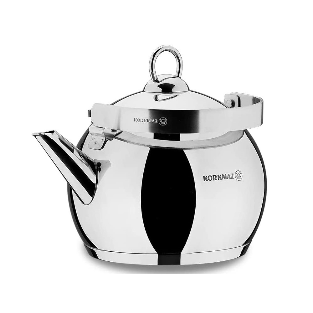 ჩაიდანი Korkmaz A093, 2L, Teapot, Silver