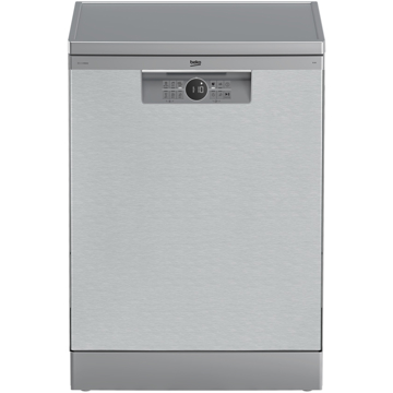 ჭურჭლის სარეცხი მანქანა Beko BDFN26430XC, D, 44Dba, Dishwasher, Silver