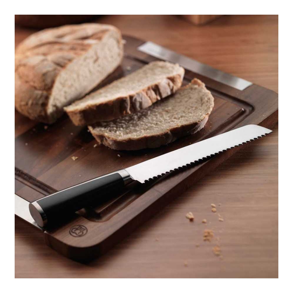 დანების ნაკრები Korkmaz A550, 9Pcs, Knife Set, Silver/Black