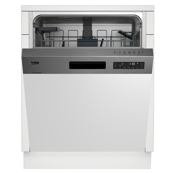 Beko DSN26420X Superia, A++, 46Dba, Built-in Dishwasher, White