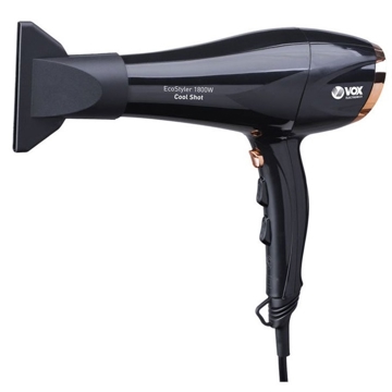 თმის საშრობი Vox HT9992, 1800W, Hair Dryer, Black