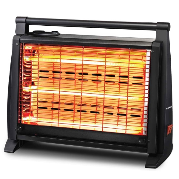 ელექტრო გამათბობელი Floria ZLN2205, 1500W, 16m², Electric Heater, Black