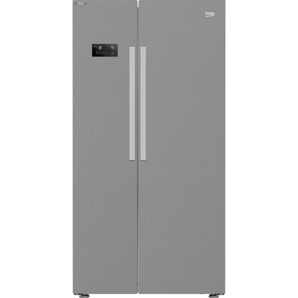 მაცივარი Beko GNE64021XB, 368L, F, No Frost, Refrigerator, Gray