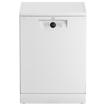 ჭურჭლის სარეცხი მანქანა Beko BDFN26520WQ, D, 46Dba, Dishwasher, White