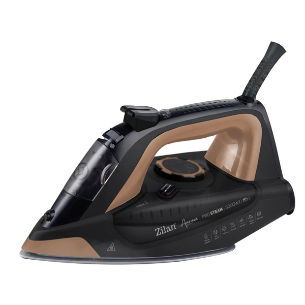 Zilan ZLN4247, 3000W, 380ML, Steam Iron, Black/Brown