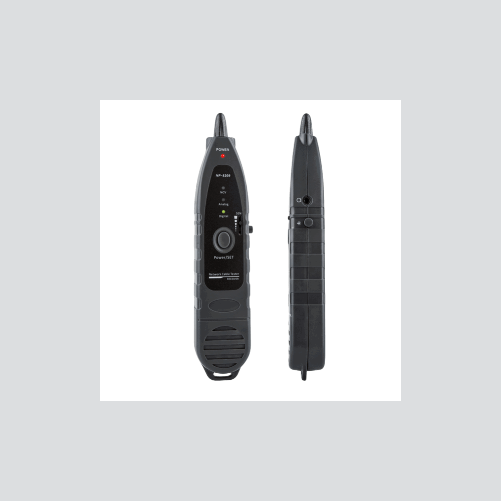 ქსელის ტესტერი Noyafa NF-8209, Cable Tester, Black