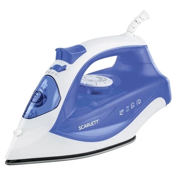 ორთქლის უთო Scarlet SC-SI30K23, 2200W, 250ML, Steam Iron, Blue