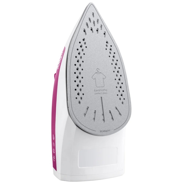 ორთქლის უთო Scarlet SC-SI30K25, 2200W, 250ML, Steam Iron, Rose