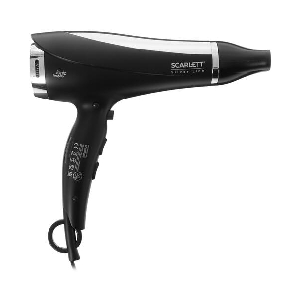 თმის საშრობი Scarlet SC-HD70I76, 2200W, Hair Dryer, Black