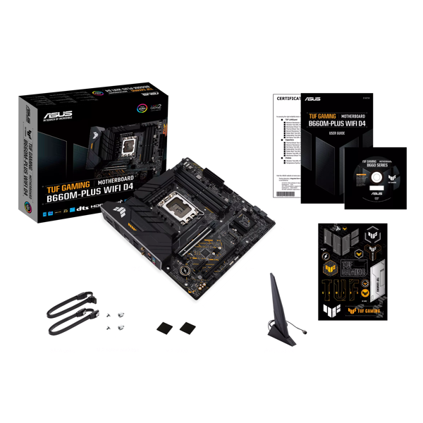 დედა დაფა Asus Tuf 90MB1930-M0EAY0 B660, LGA1700, DDR4, DIMM, 128GB